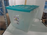 STORAGE CRATE tub 15 gallon foldable top