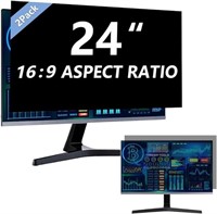 2 Pack Computer Privacy Screen 24 Inch For 16:9