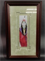 Gina Gray Native American Signed Print