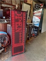 NEW Large Display Electronic Sign