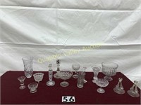 ASSORTED GLASS | CRYSTAL LOT