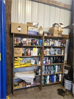 2 Shelves Lubricants, Oils, Hardware, Lug Nuts