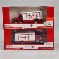 2) ATLAS O GAUGE COCA COLA DELIVERY TRUCKS