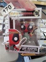 MARVEL #780  FUNKO POP, LARP DEADPOOL, NEW IN PACK