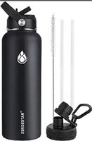 SENDESTAR Stainless Steel Water Bottle, Wide Mouth