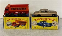 Two Boxed Vintage Matchbox Vehicles with Boxes