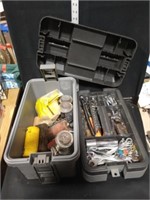 CRAFTSMAN Plastic Tool Box w/Tools
