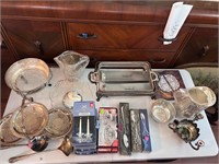 Silver plate lot no shipping