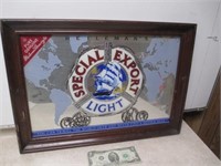 Special Export Light Beer Mirror Sign - 20x14