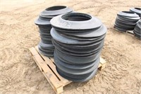 Approx (100) Tire Side Walls, Sizes Vary