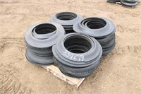 Approx (100) Tire Side Walls, Sizes Vary