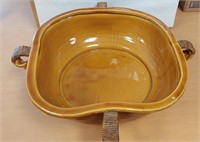 18x18x5.5" Butterscotch Centerpiece Bowl No Ship