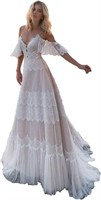 NEW! Sorayan Women's Wedding Dress Chic Lace V