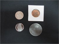 Coins / Monnaie - 1927, 1969, 2002