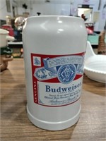Large Budweiser beer mug