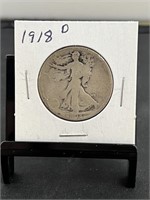 1918D Walking Liberty Half