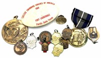 Vtg. Assorted Swimming Medallions, Medals