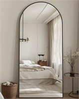 Full Length Mirror, 71"x28" Arched Floor Mirror