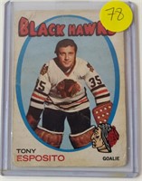 1971-72 OPC Tony Esposito Card