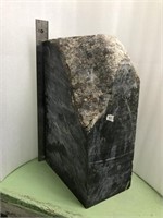 13" X 8"X 5" large polished laborite slab, partial