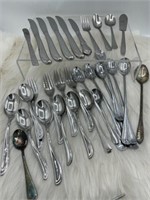 Assortment of silverware