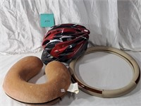 Travel Pillow, Bike Helmet
