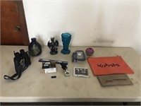 Box of Waterproof iPhone Case, Binoculars, & More