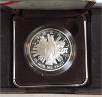 5 - 1989 Congressional proof silver dollars