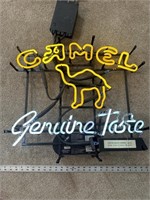Camel cigarette neon
