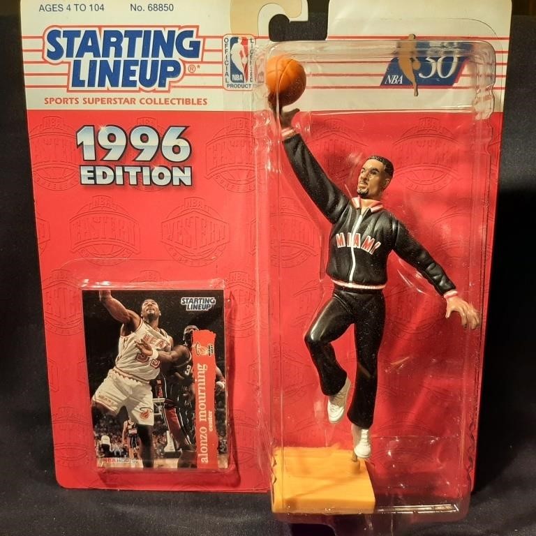 Starting Lineup Alonzo Mourning Figure