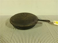 #8/10-1/2" cast iron skillet with lid