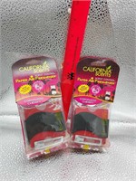 Lot of 2 Car Air Fresheners by California Scents