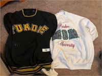 (2) Purdue Sweatshirts: Both XL