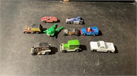 VINTAGE HOT WHEEL TRUCKS AND TOYS