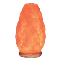 Himalayan Glow Salt Lamp with Neem Wood Base, 6-8