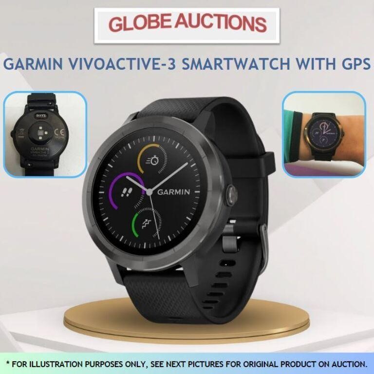 GARMIN VIVOACTIVE-3 SMARTWATCH W/ GPS (MSP:$299)