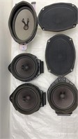 Pioneer Speakers (4) & Boston Speakers