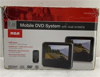 Mobile DVD System with dual screens