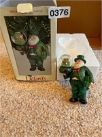 Irish Santa clause ornament