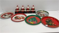 (4) the Christmas shoppe stocking holders and (5)