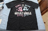 Men's "Great Uncle" T-Shirt. Size L.