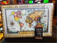 Beers of The World & Whiskey Clock
