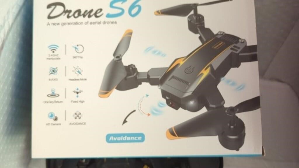 NEW S6 folding Drone, 2 cameras, obstacle