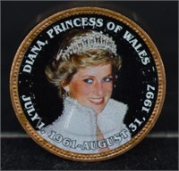 Princess Diana Brittish Large Cent; Uncirculated