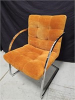 MCM Milo Baughman Chair   22×32.5×26"   Seat