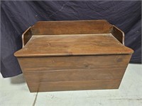 Wooden Storage Bench   35×22.5×16"