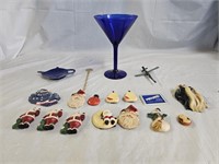 Cobalt Blue Glass and Collectibles