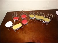 Vintage Tin Can Doll Furniture
