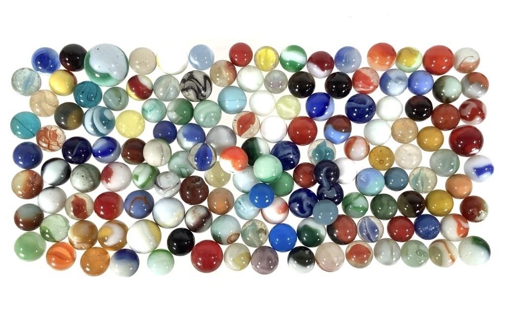 Dealer Lot Flat of Marbles