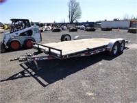 2015 PJTRA C5202 20' T/A Equipment Trailer